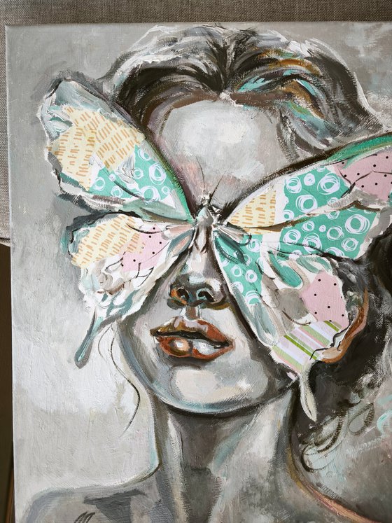 Portrait with Butterfly