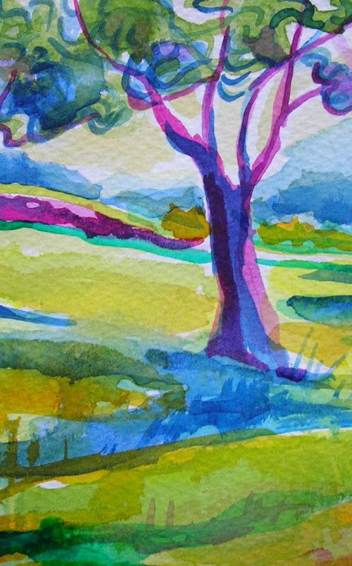 Blue shadows by Maja Grecic