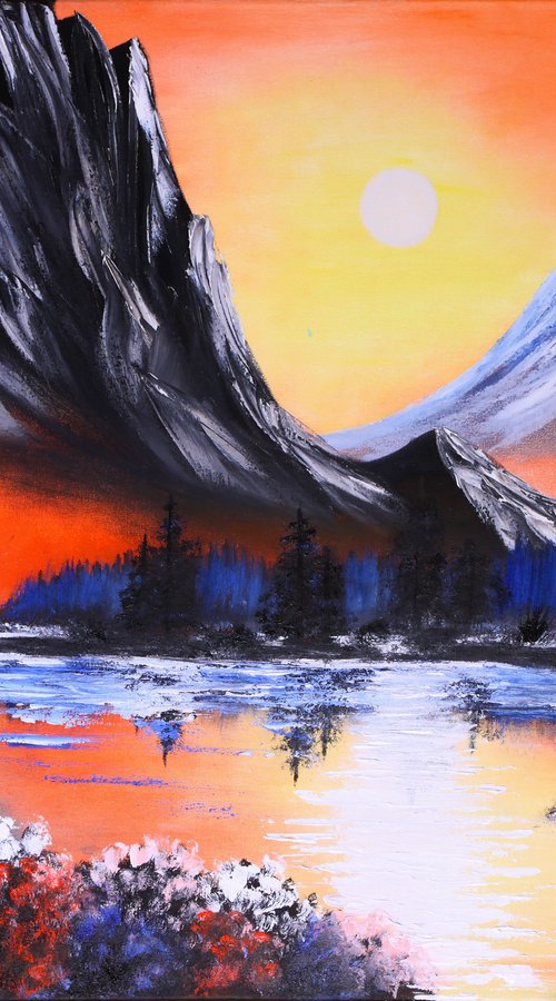 Black Mountain by Tetiana Surshko