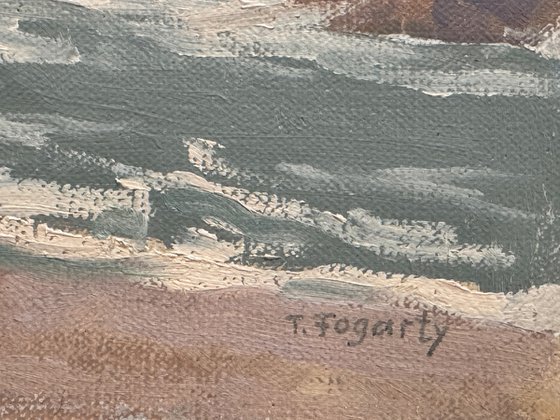 Rocky Cliffs At Cooks Beach