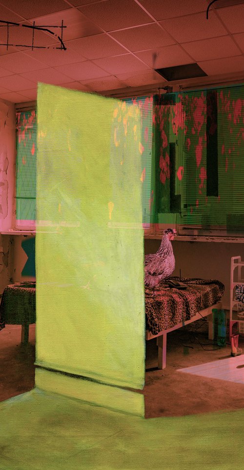 Interior with Chicken by Geert Lemmers FPA