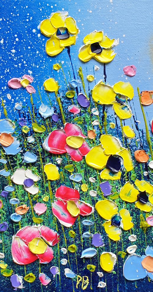 "The Sun, The Moon & Flowers in Love" by Phil Broad