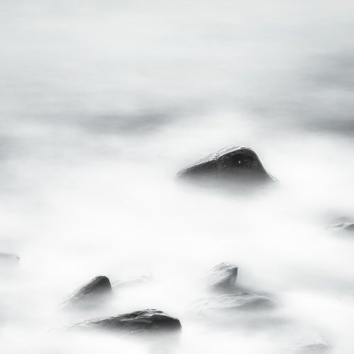 Rocks in the clouds (studio 28) by Karim Carella