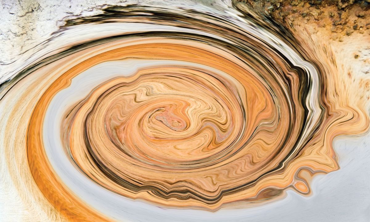 Abstract Photograph By Srdjan Jevtic, 59 X 35", Elephant ( 150 Cm X 90 Cm ), Original Artwork