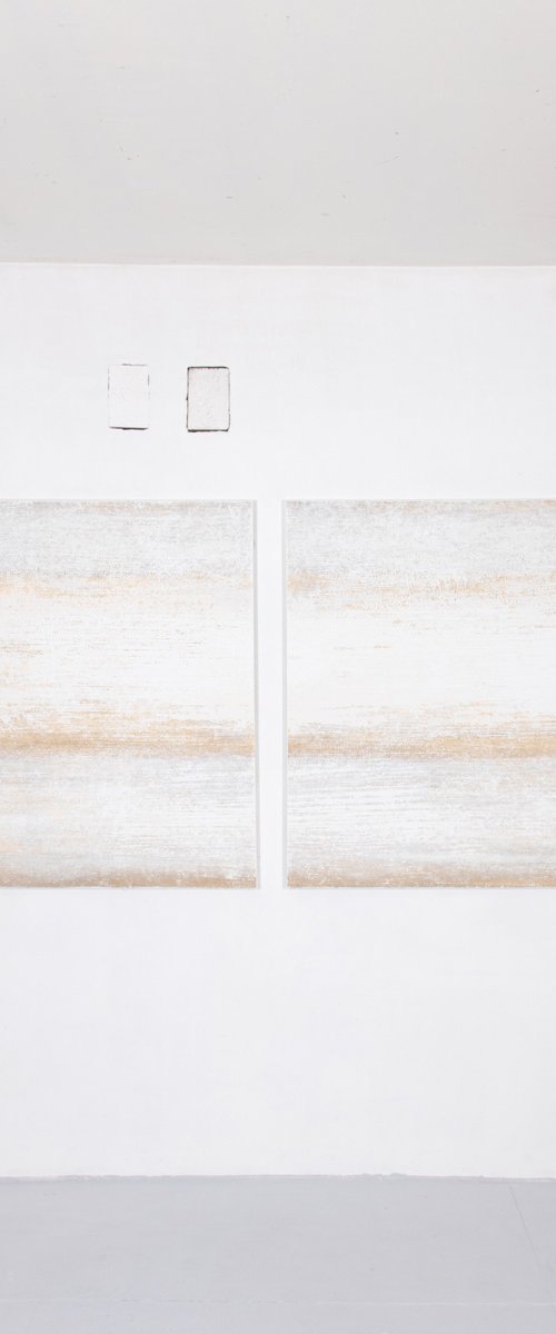 No. 24-36 (240x120 cm)Diptych by Rokas Berziunas