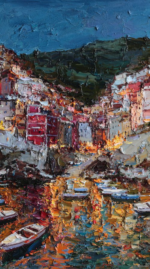 Glow of Riomaggiore by Anastasiia Valiulina