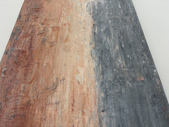 „Where silence dwells“ 100x45x2 cm