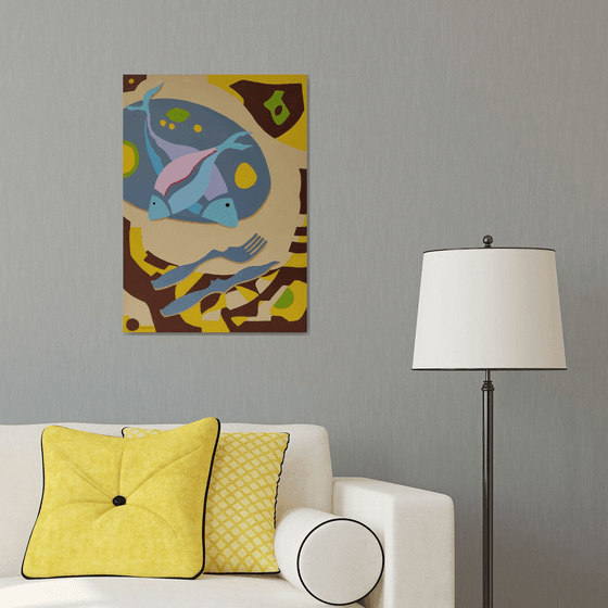 Still life with fish 2.