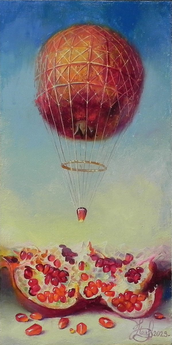 Pomegranate journey by Yurii Novikov