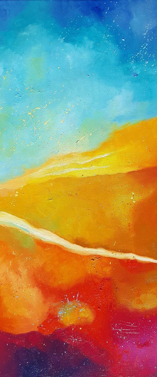 All is well (50x70cm) by Simon Tünde