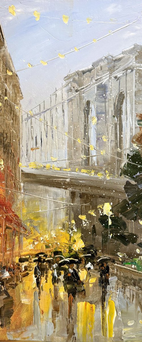 New York. Brooklyn Bridge. by Irina Alexandrina