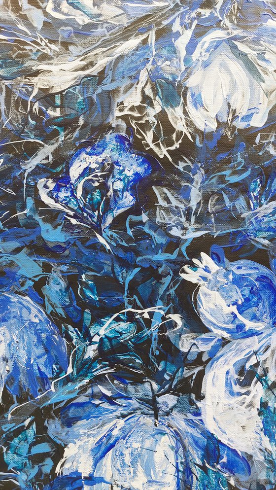 Heritage Echoes: Garden in Blue