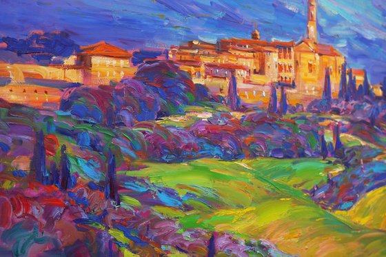 Pienza Val D'orcia. Tuscany