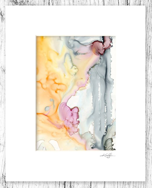 Ephemeral Poetry 12 - Abstract Painting by Kathy Morton Stanion by Kathy Morton Stanion