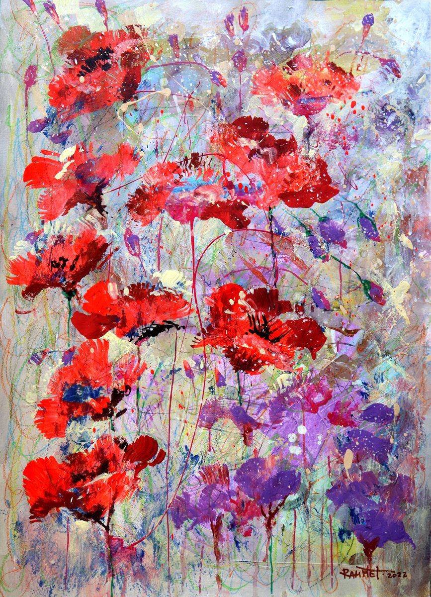 Fantasy with Flowers 45. by Rakhmet Redzhepov