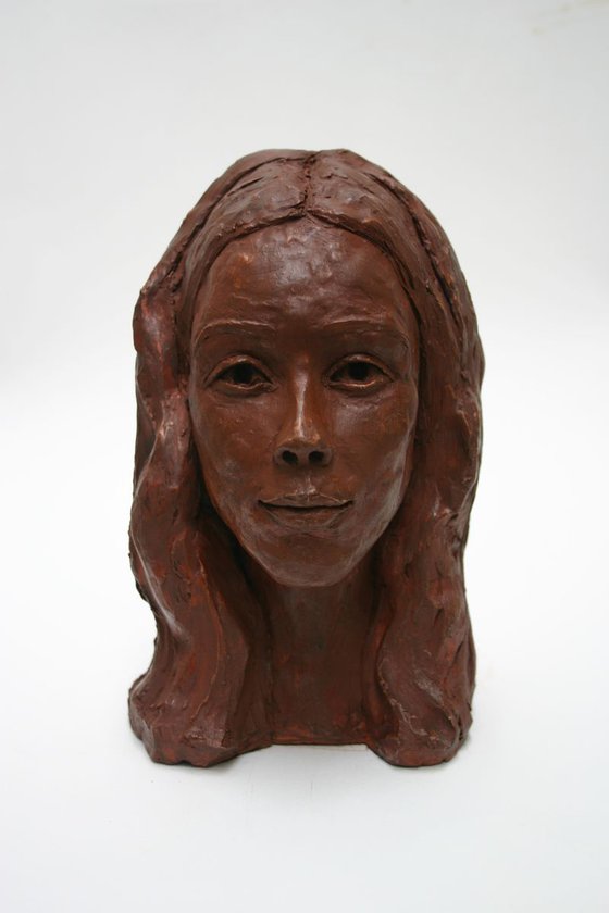 Lani Sculpture in Brown Clay by Le Minou Studio – Claude Home