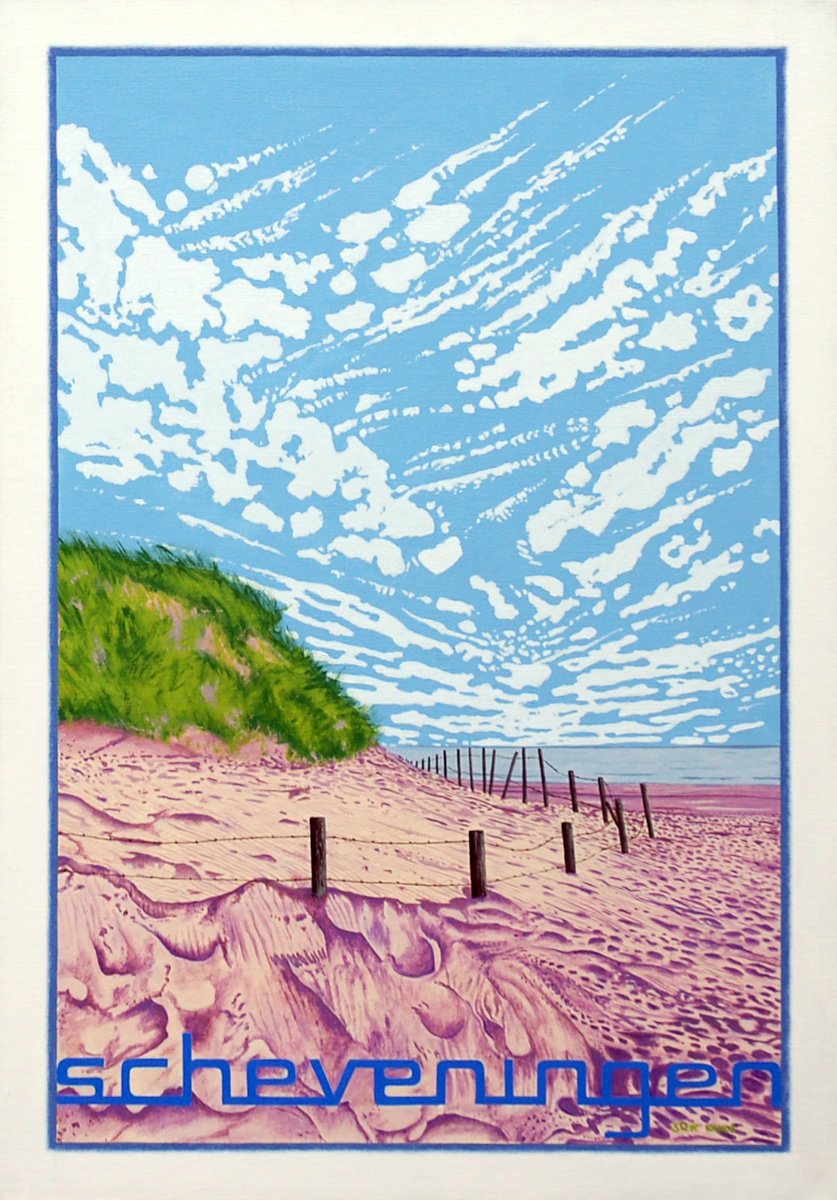 Scheveningen By Steve White, 28 X 39, Artwork For Sale On Artfinder