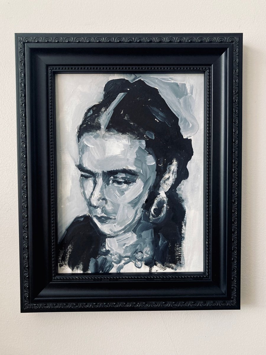 Frida Kahlo portrait by Sarah Bale