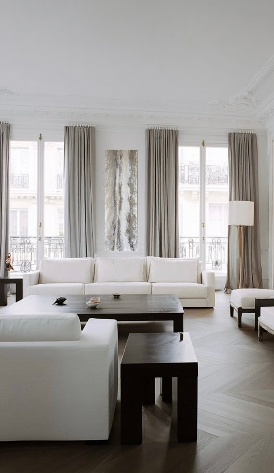 Diptych "Lithic Drift " second panel