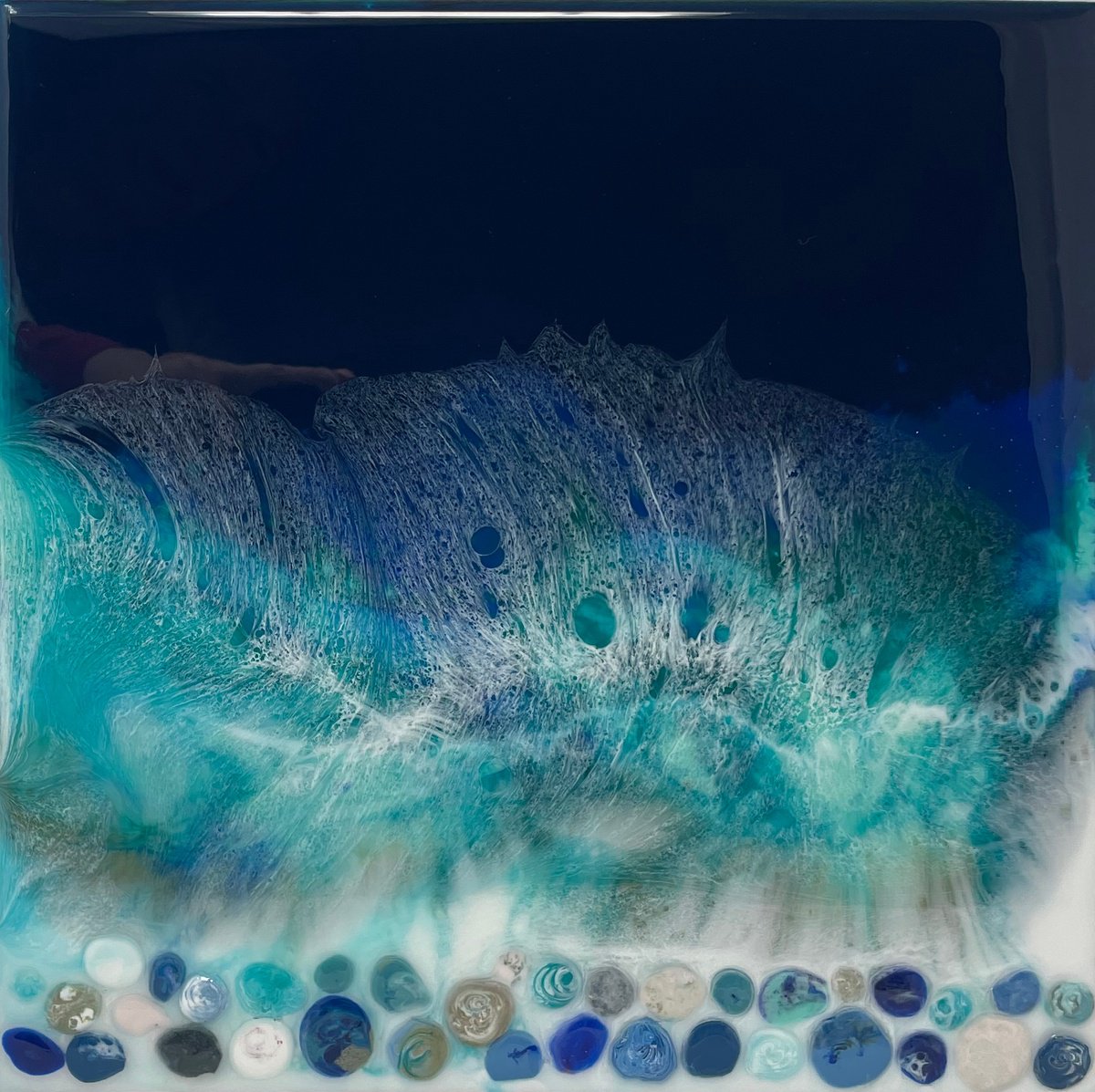 Soft Ocean Spray Resin by Hannah Bruce