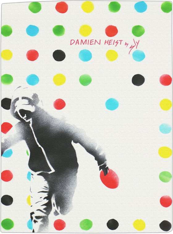 Damien Heist (on gorgeous watercolour paper).