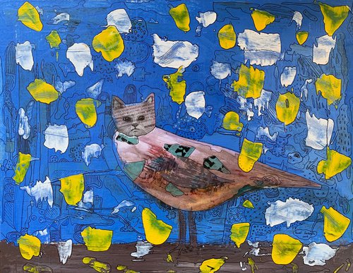I’m not a bird, not yet a cat. by Pavel Kuragin