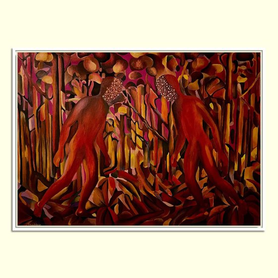 REFLECTION IN RED
