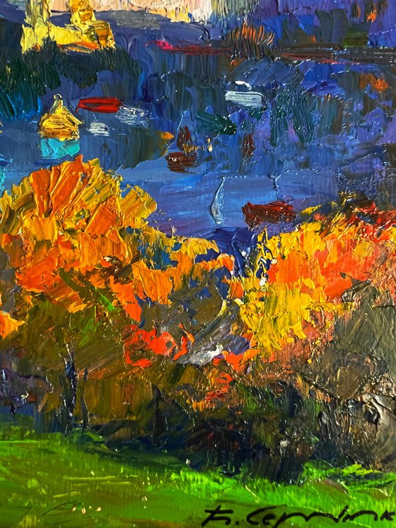 View from the Autumn Forest