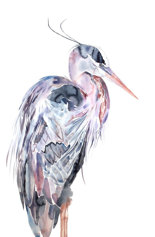 Heron No. 25 by Elizabeth Becker