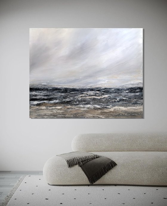 Stormy Ocean Art