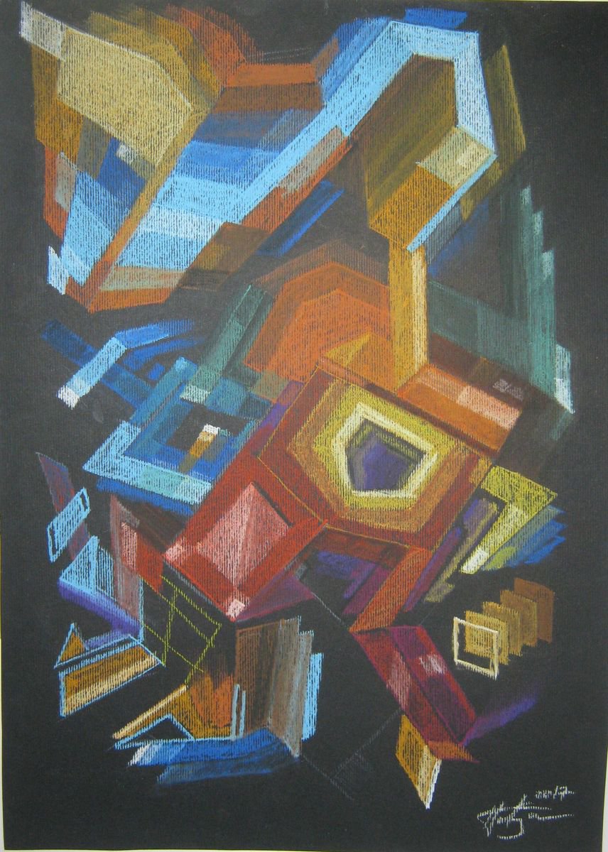 Abstract B figurativ by Radovanovic Predrag