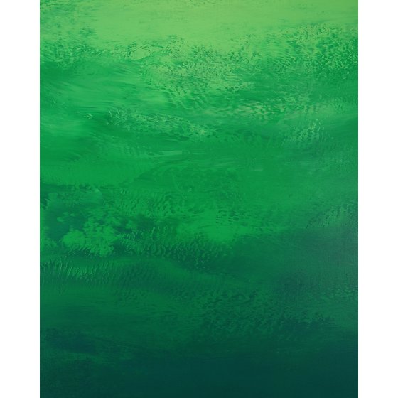 Emerald Green - Abstract