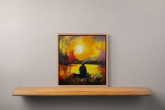 Meditation at Sunset