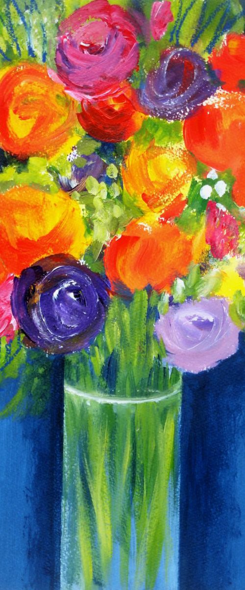 Summer Bouquet 5 by Jan Rippingham