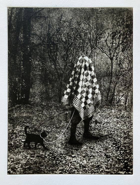 Ghost with Cat