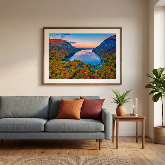 Lake Willoughby, Autumn Dawn