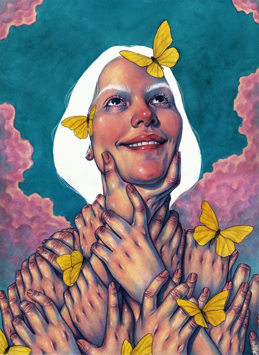 Bendecida por mil mariposas by Roselin Estephani?a