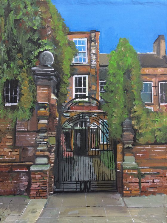 Wilberforce House, Hull Acrylic painting by Andrew Reid Wildman Artfinder