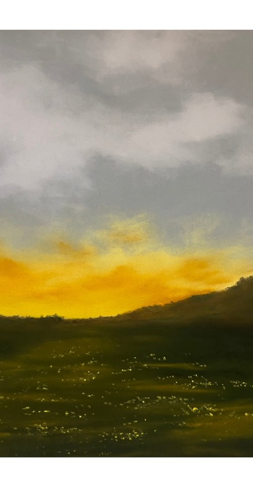 Goldener Talgrund by Sophie Kruszynski
