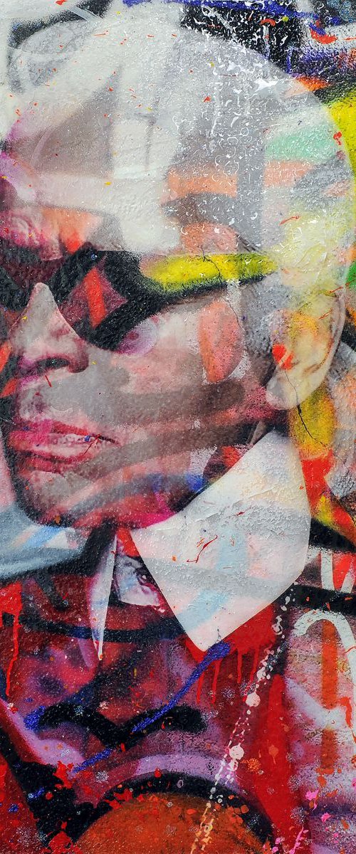Karl Lagerfeld by Karin Vermeer