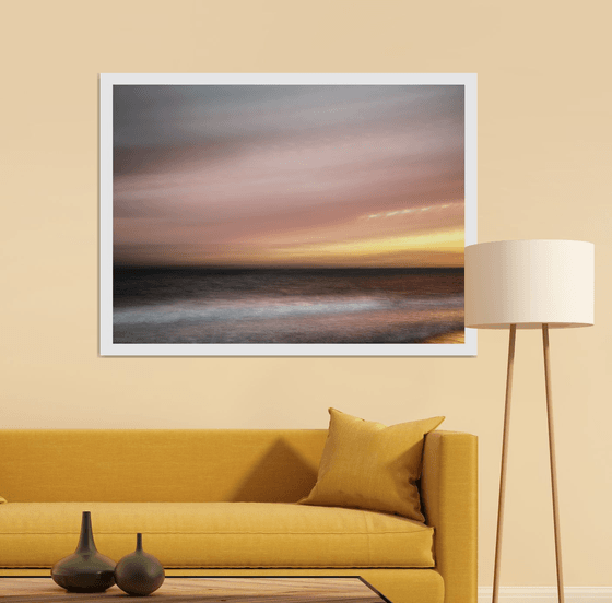 Abstract Sunrise No 1 - 48x36"