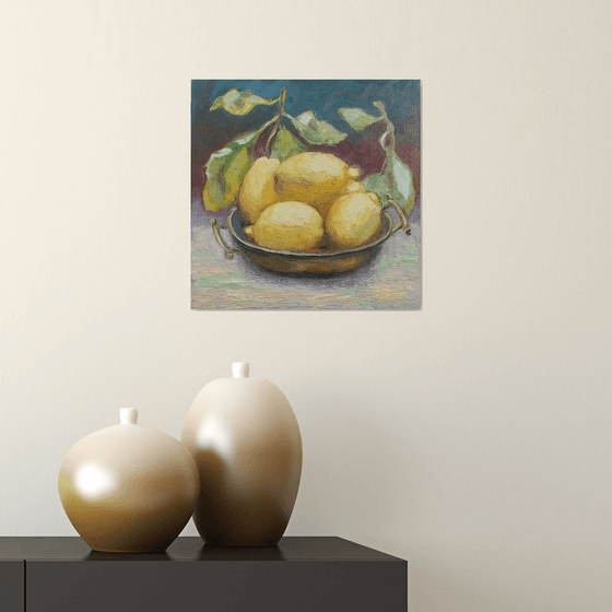 Still-life fruits "Lemons"