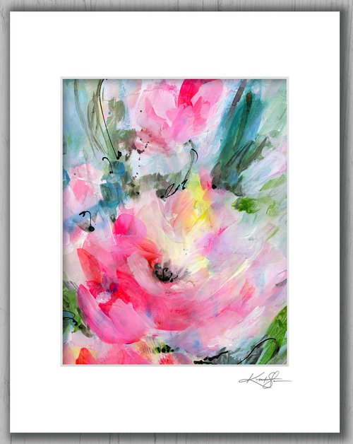 Enchanting Blooms 13 - Floral Painting by Kathy Morton Stanion by Kathy Morton Stanion