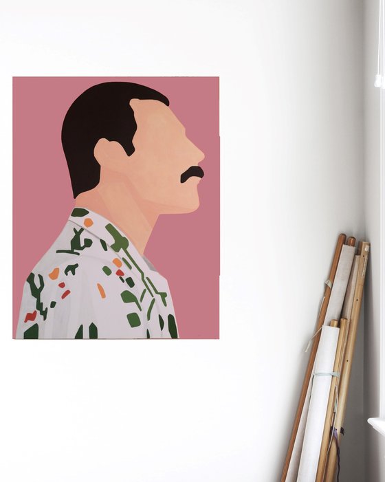 Freddie Portrait with a shirt III