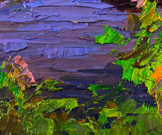 Autumn Colors in Warm Evening Light