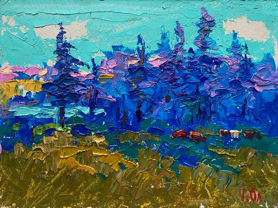 Blue distance