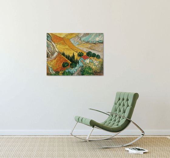 Tuscan Landscape (after Van Gogh)