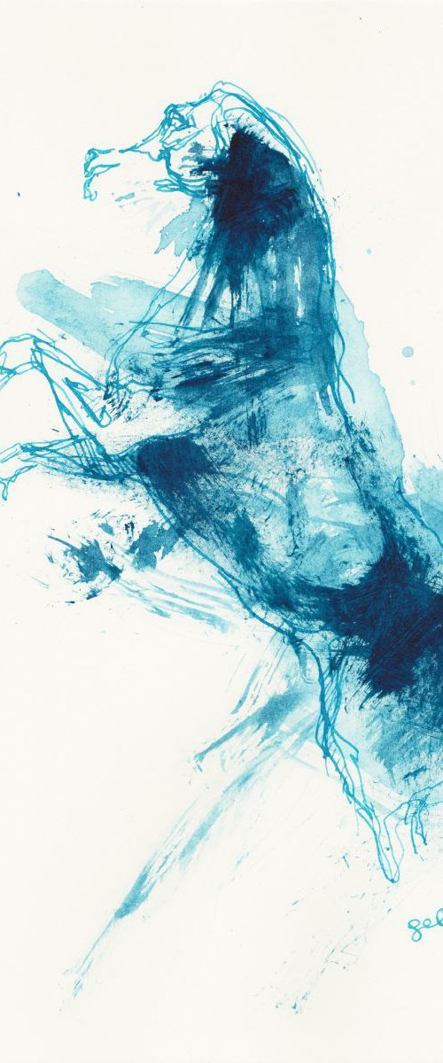 Equine Nude 131 by Benedicte Gele