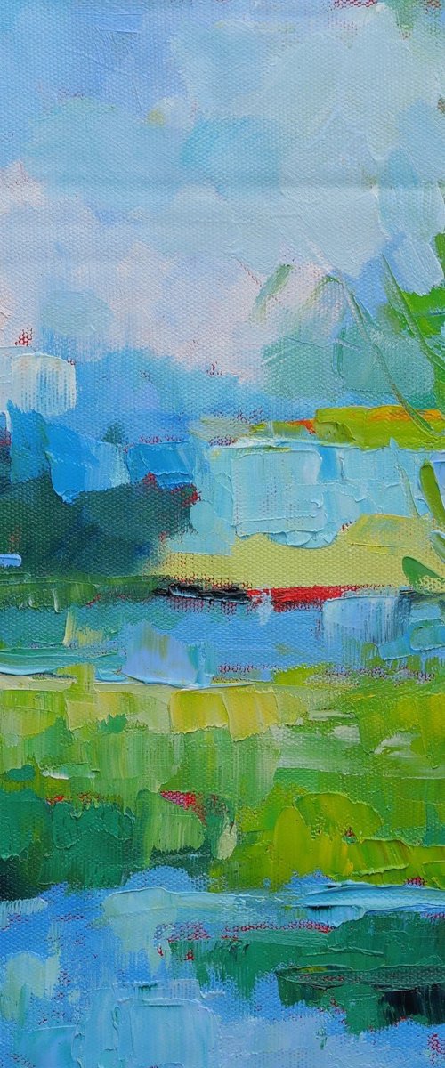 Water meadow by Alfia Koral