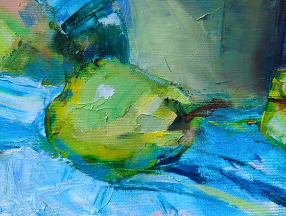 Still life with quince
